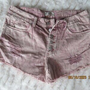 Free People cut off shorts size 30